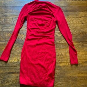 Naked Wardrobe Red Dress XSmall